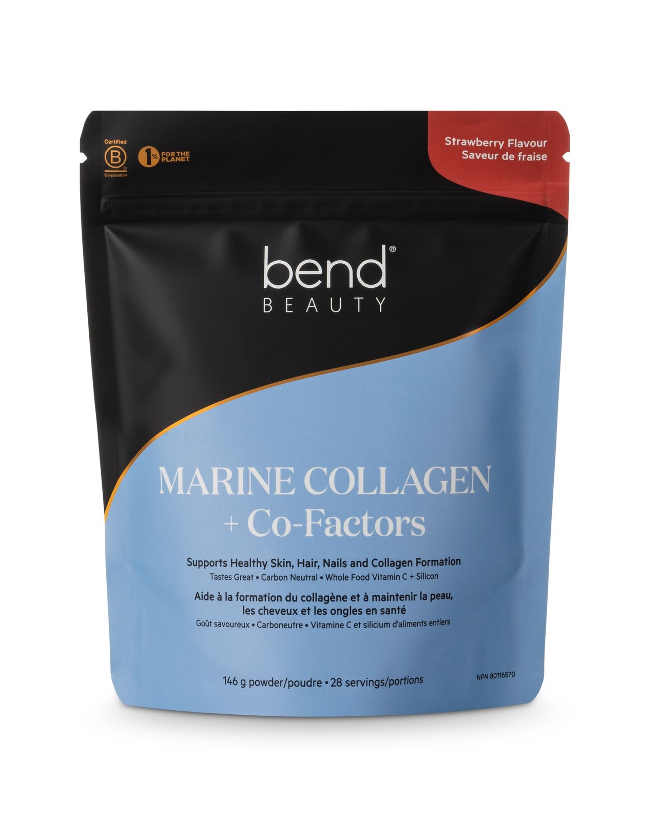 Collagène marin + Co-facteurs de Bend Skincare